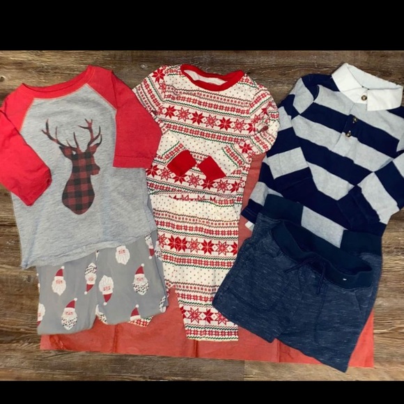 Old Navy Matching Sets New Old Navy Lot Of 6 Pjs Christmas Thermals